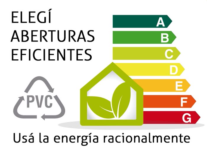 Elegí aberturas eficientes de PVC — usá la energía racionalmente